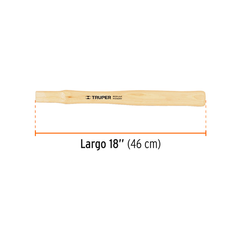 Mango de repuesto para martillo de uña mor-24f, 16"