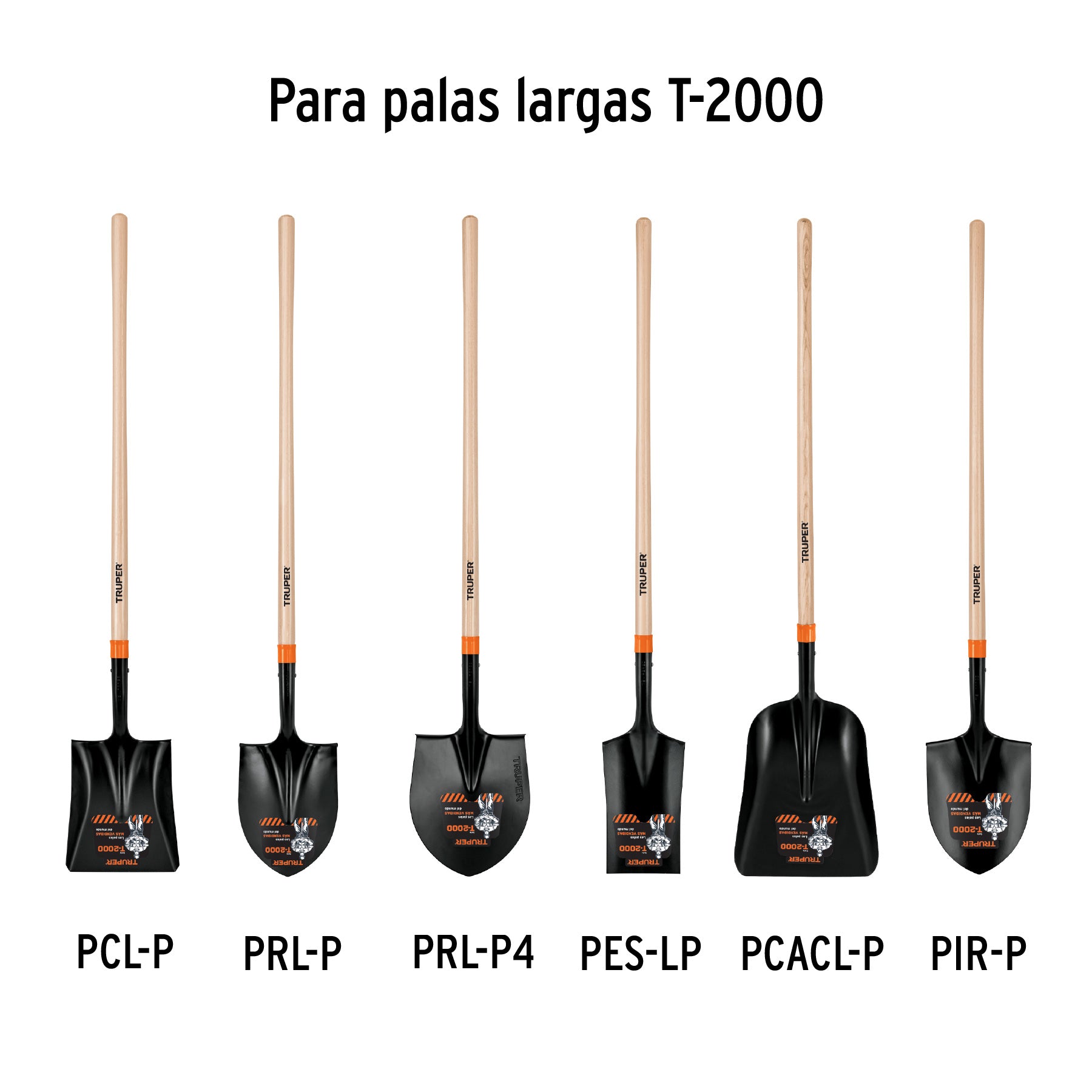 Mango de repuesto para pala promo larga, 41"