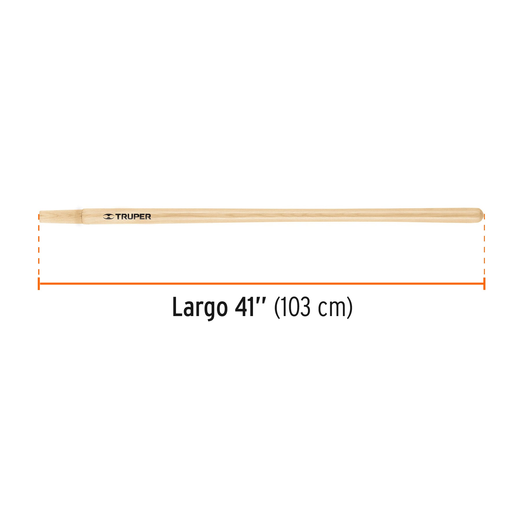 Mango de repuesto para pala promo larga, 41"