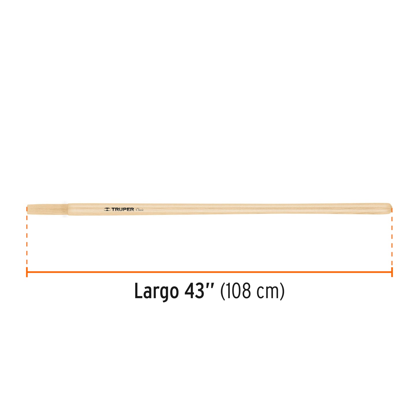 Mango de repuesto para pala classic larga, 45"