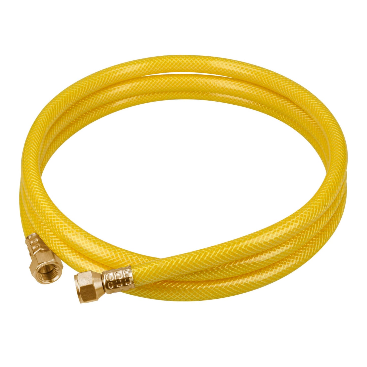 Manguera flexible, PVC, 3/8", con conexión, 2 m