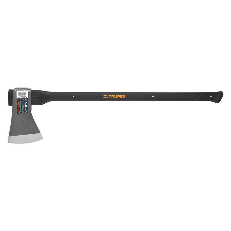 Hacha media labor 4-1/2 lb, mango fibra de vidrio 36',TRUPER