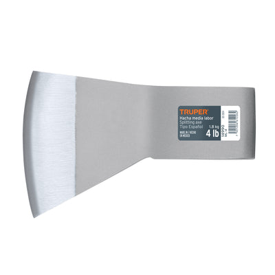 Hacha media labor, 4 lbs, sin mango