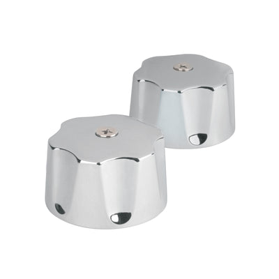 Juego 2 manerales lavabo y fregadero, hexagonal, Basic