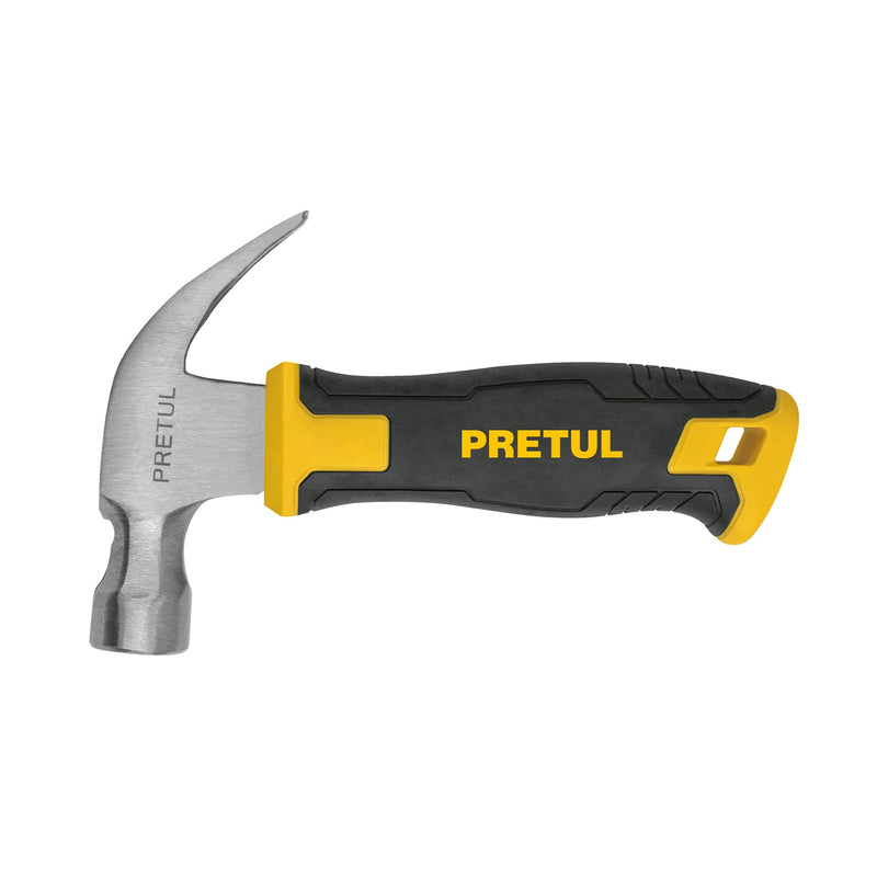 Martillo 10 oz, mango comfort grip, pretul