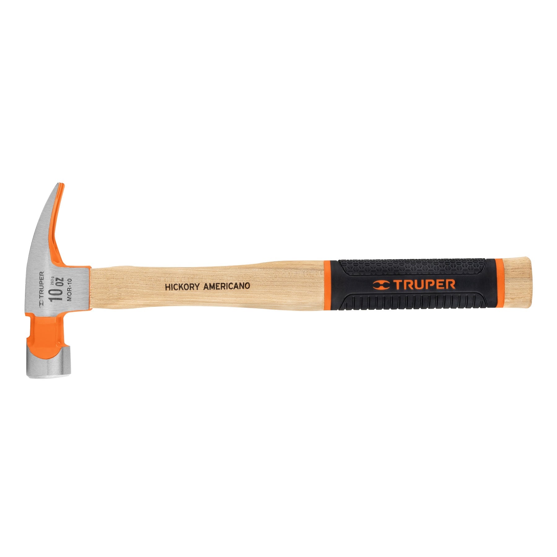 Martillo pulido uña recta 10 oz con grip antiderrapante