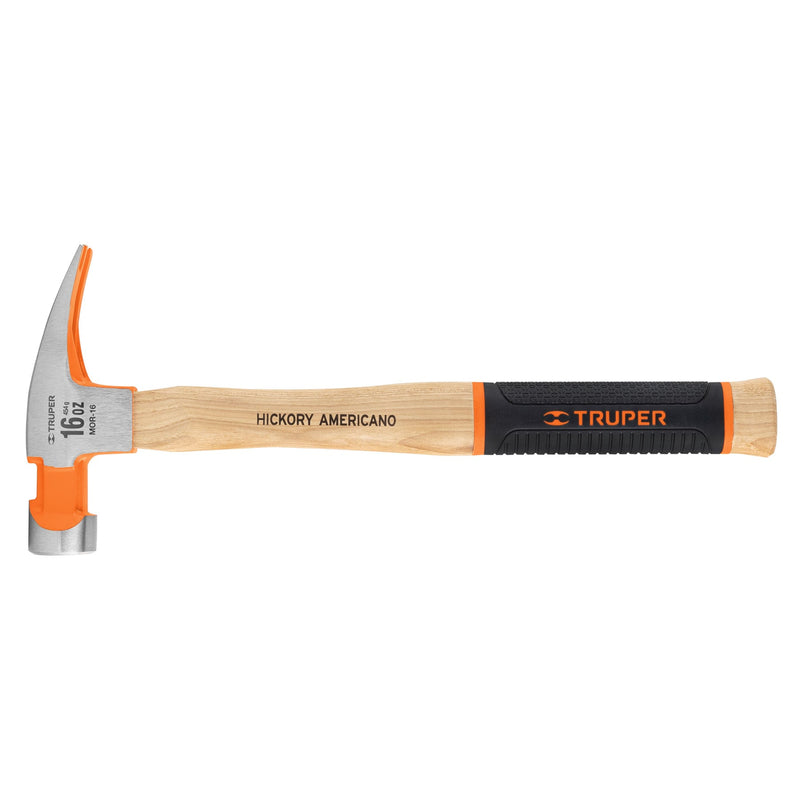 Martillo pulido uña recta 16 oz con grip antiderrapante