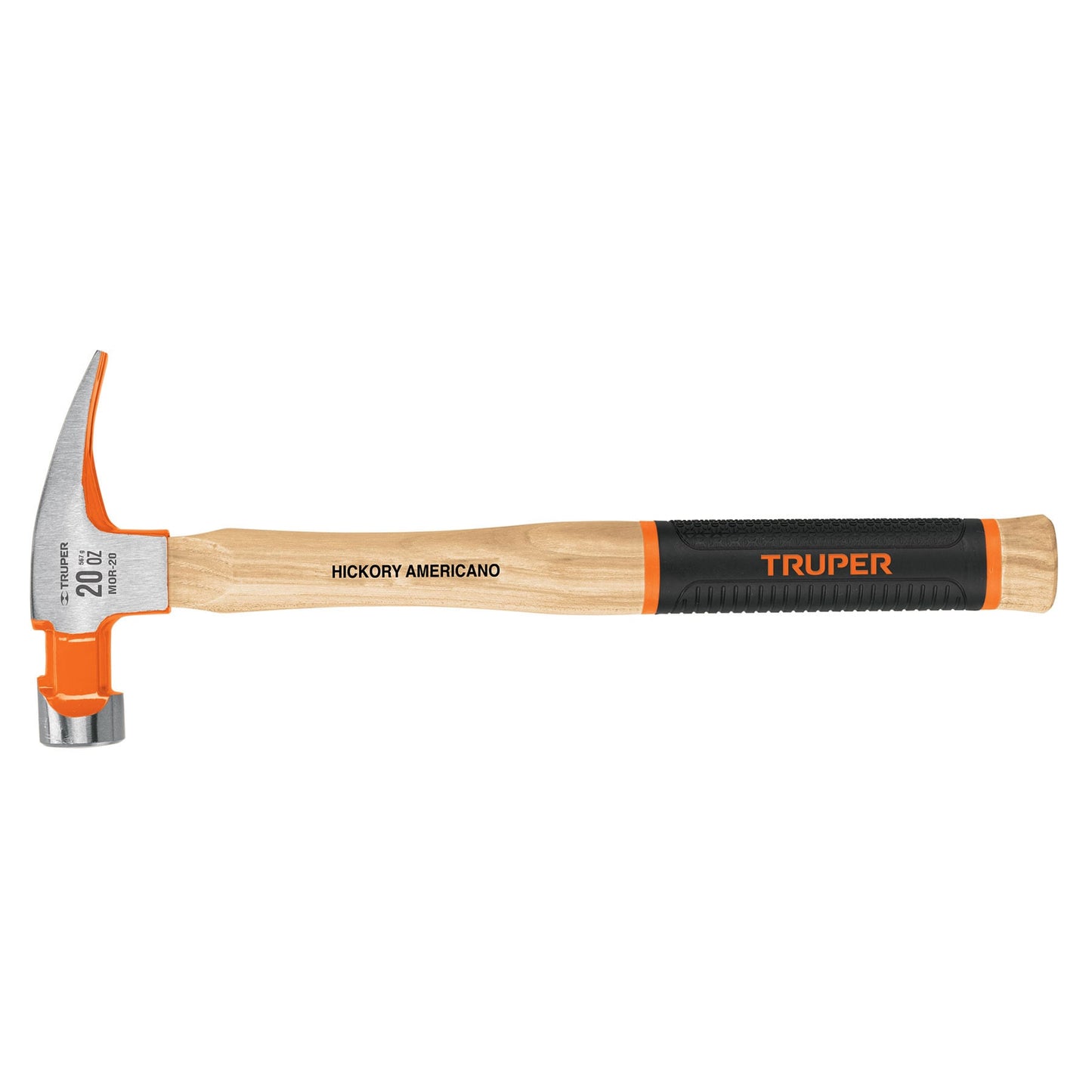 Martillo pulido uña recta 20 oz con grip antiderrapante