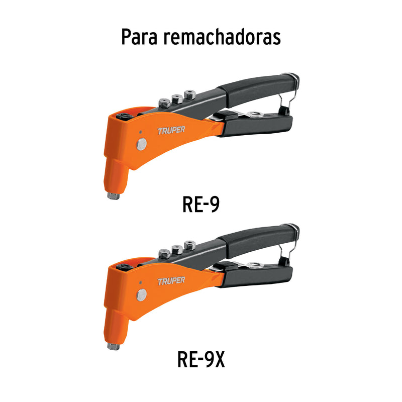 Mordaza de repuesto para remachadora re-9