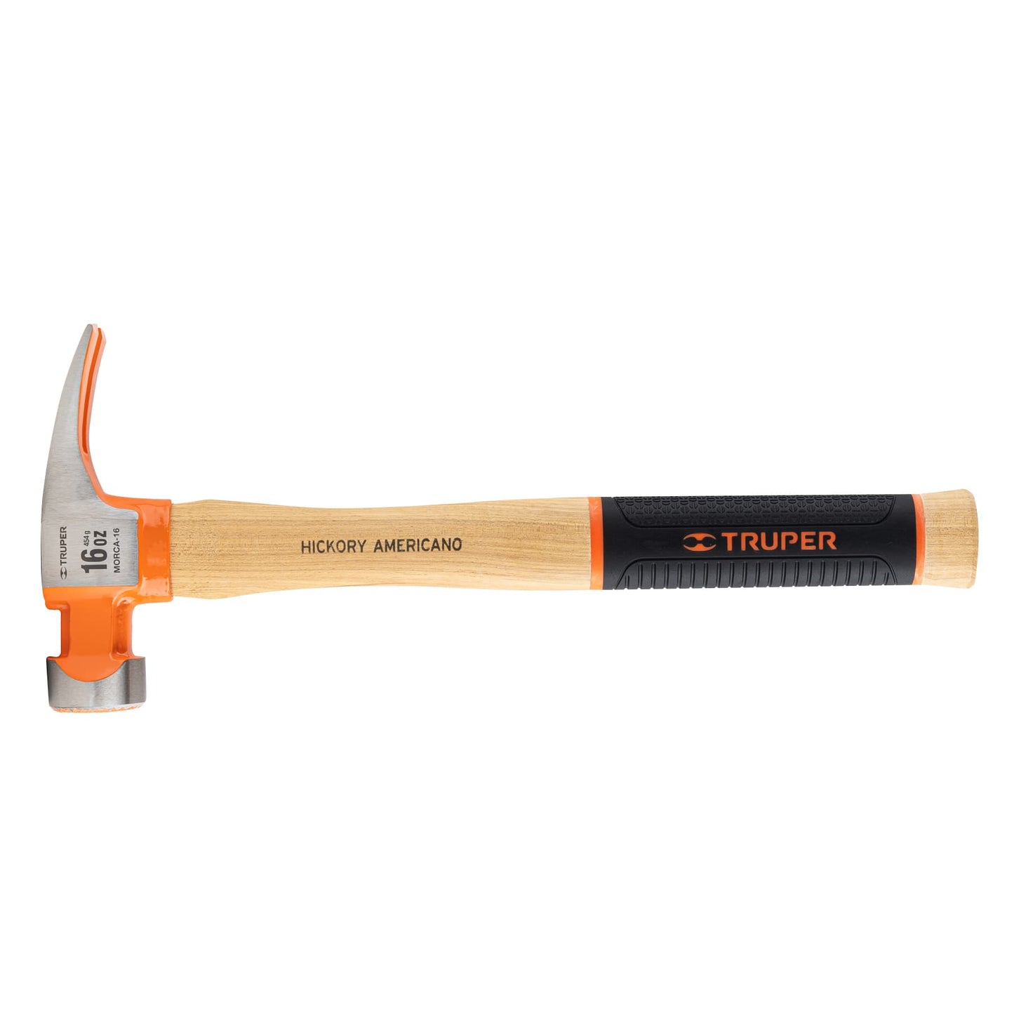 Martillo California Ripper, boca fresada, 16 oz, hickory