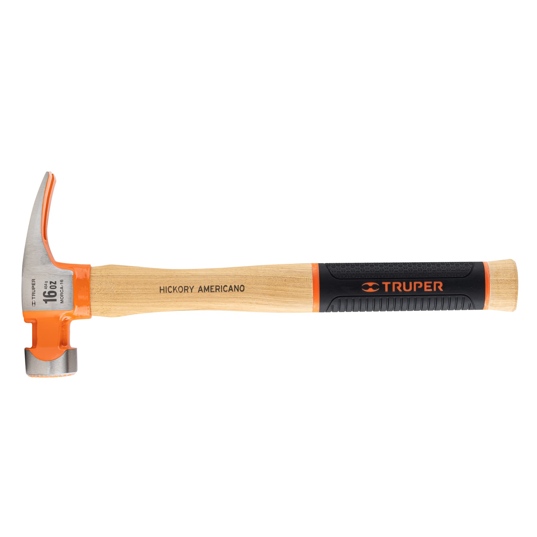 Martillo California Ripper, boca fresada, 16 oz, hickory