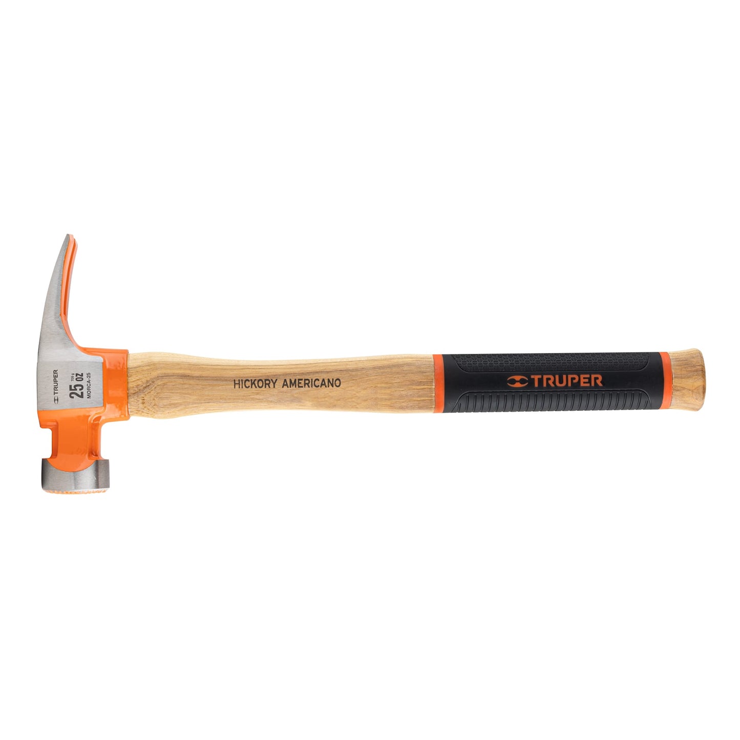 Martillo california ripper, boca fresada, 25 oz, hickory