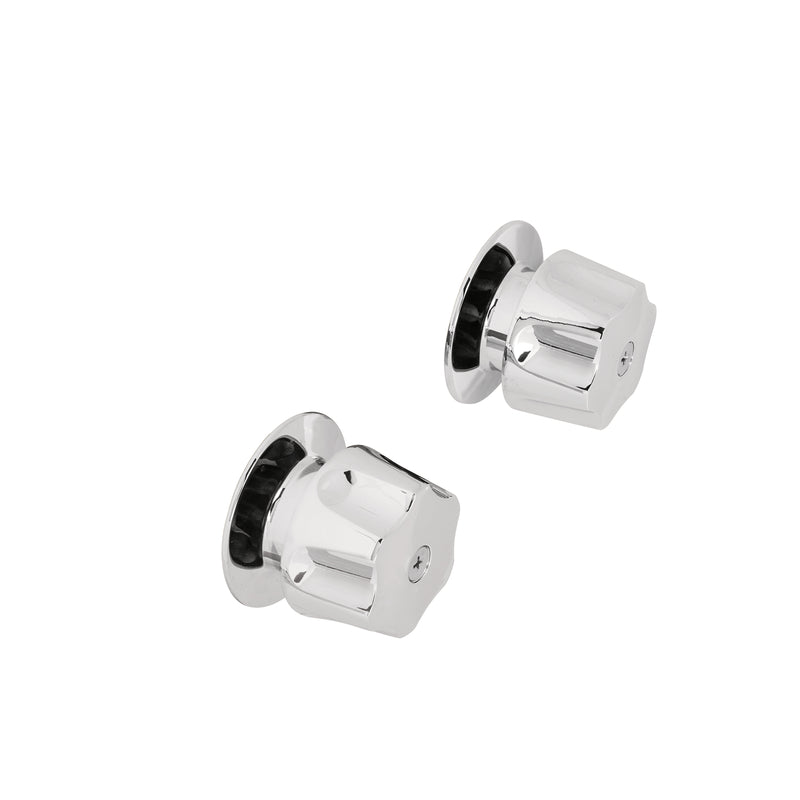 Juego 2 manerales para regadera, tipo cubo, basic
