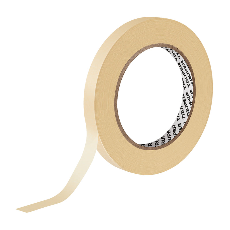 Cinta masking tape, 1/2" x 50 m