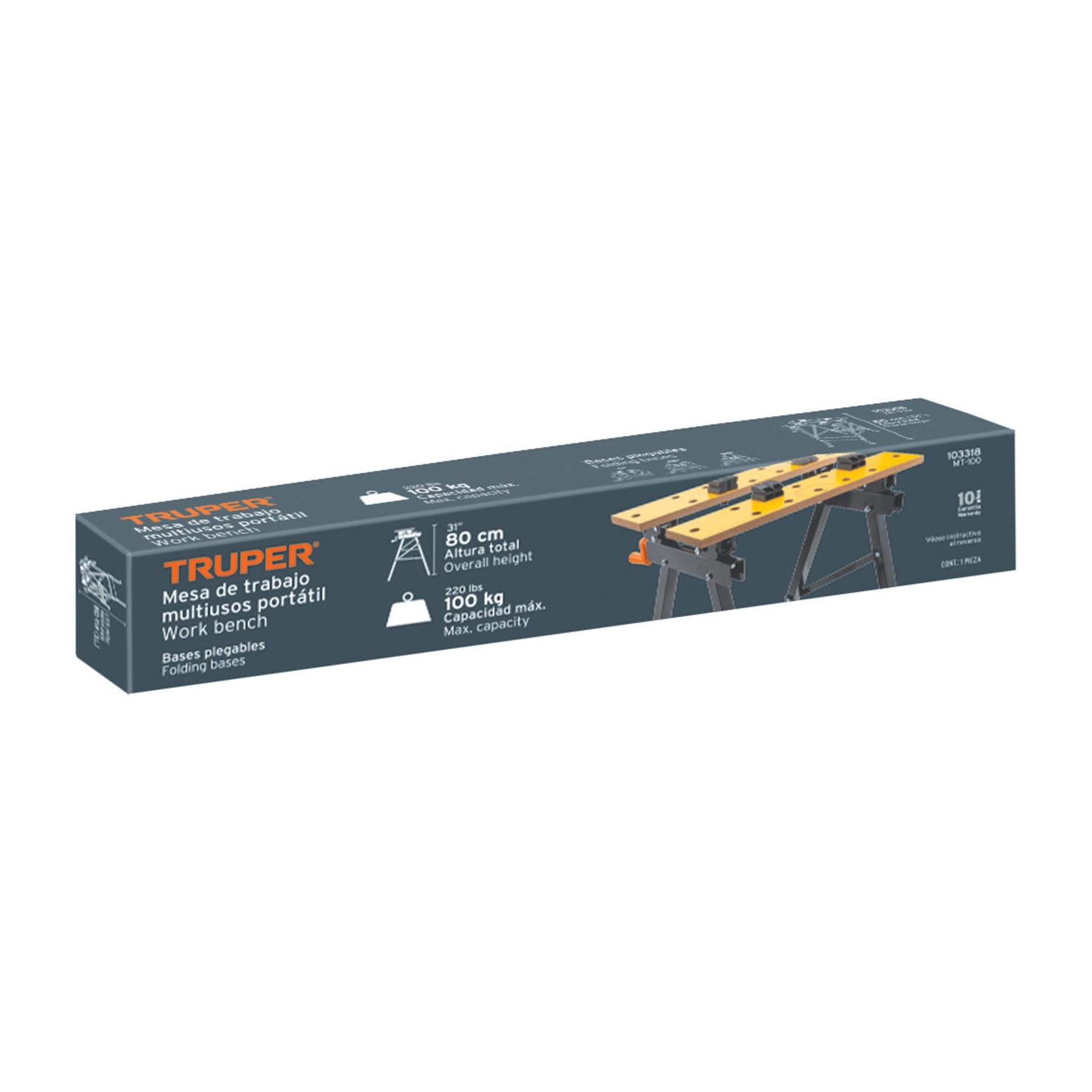 Mesa de trabajo, multiusos, Truper