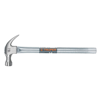 Martillo uña curva 16 oz, mango tubular