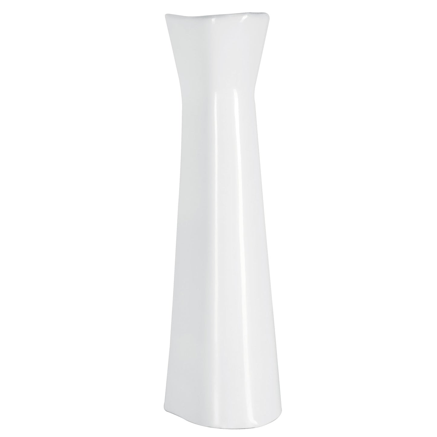 Pedestal cerámico para lavabo, blanco