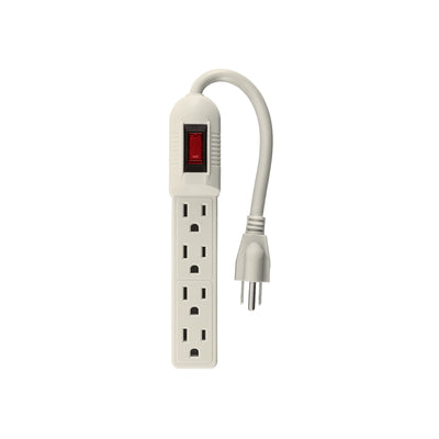 Multicontacto económico, 4 entradas, 16 AWG