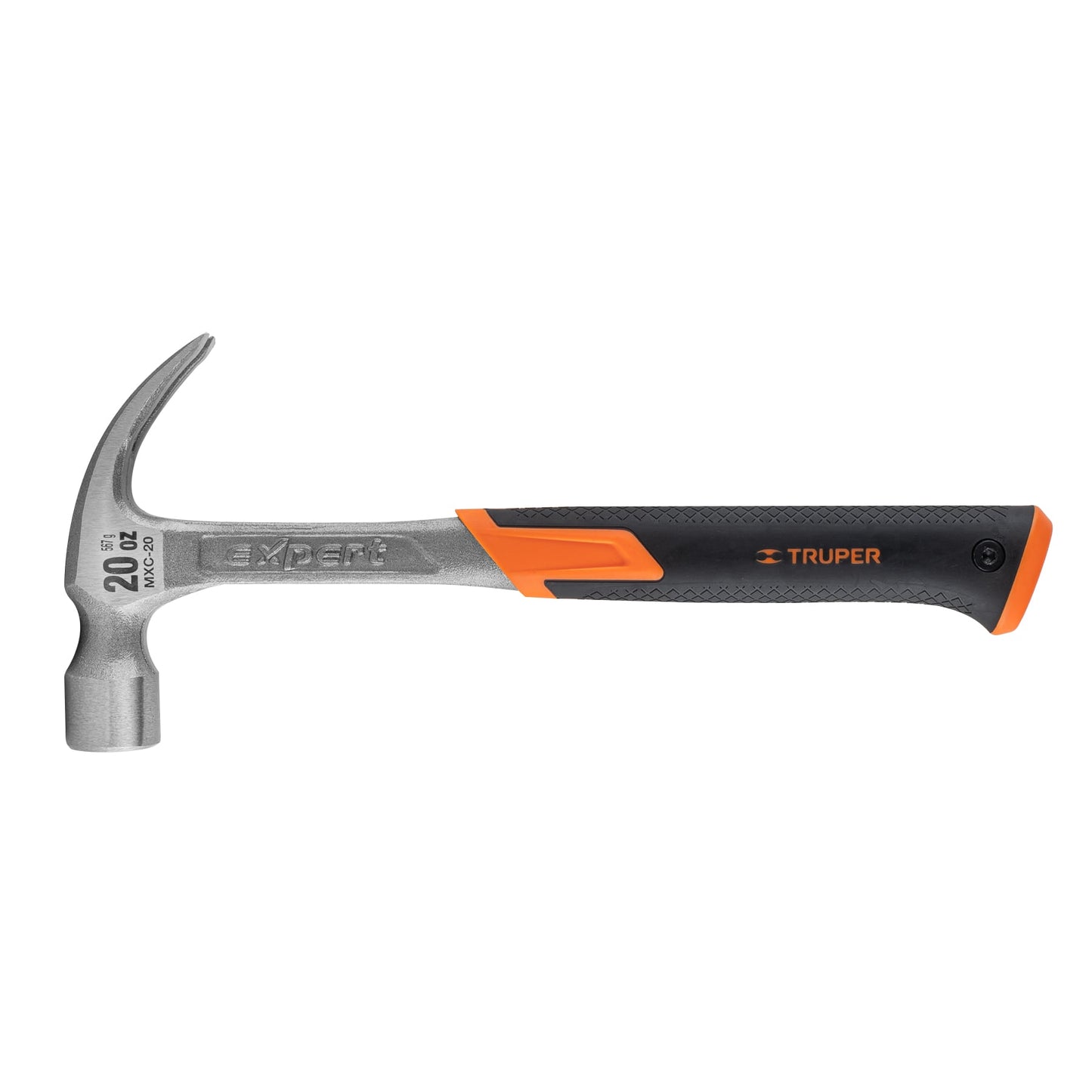 Martillo uña curva 20 oz, forjado de una sola pieza