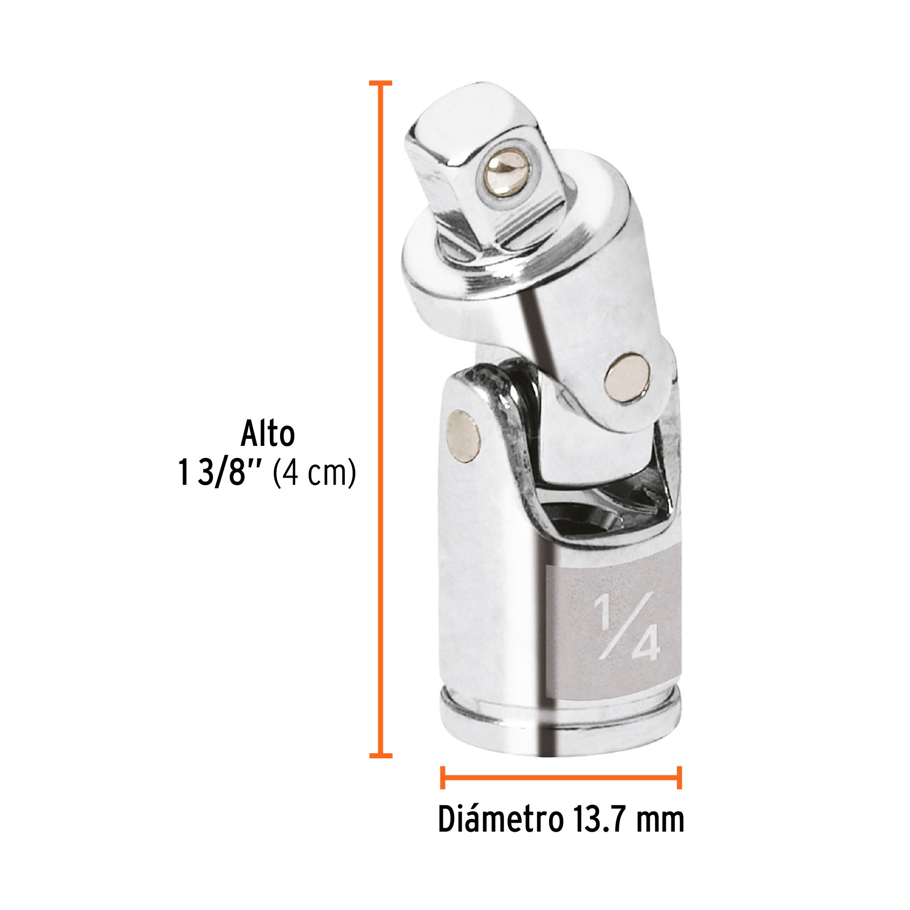 Nudo universal para dados cuadro 1/4"