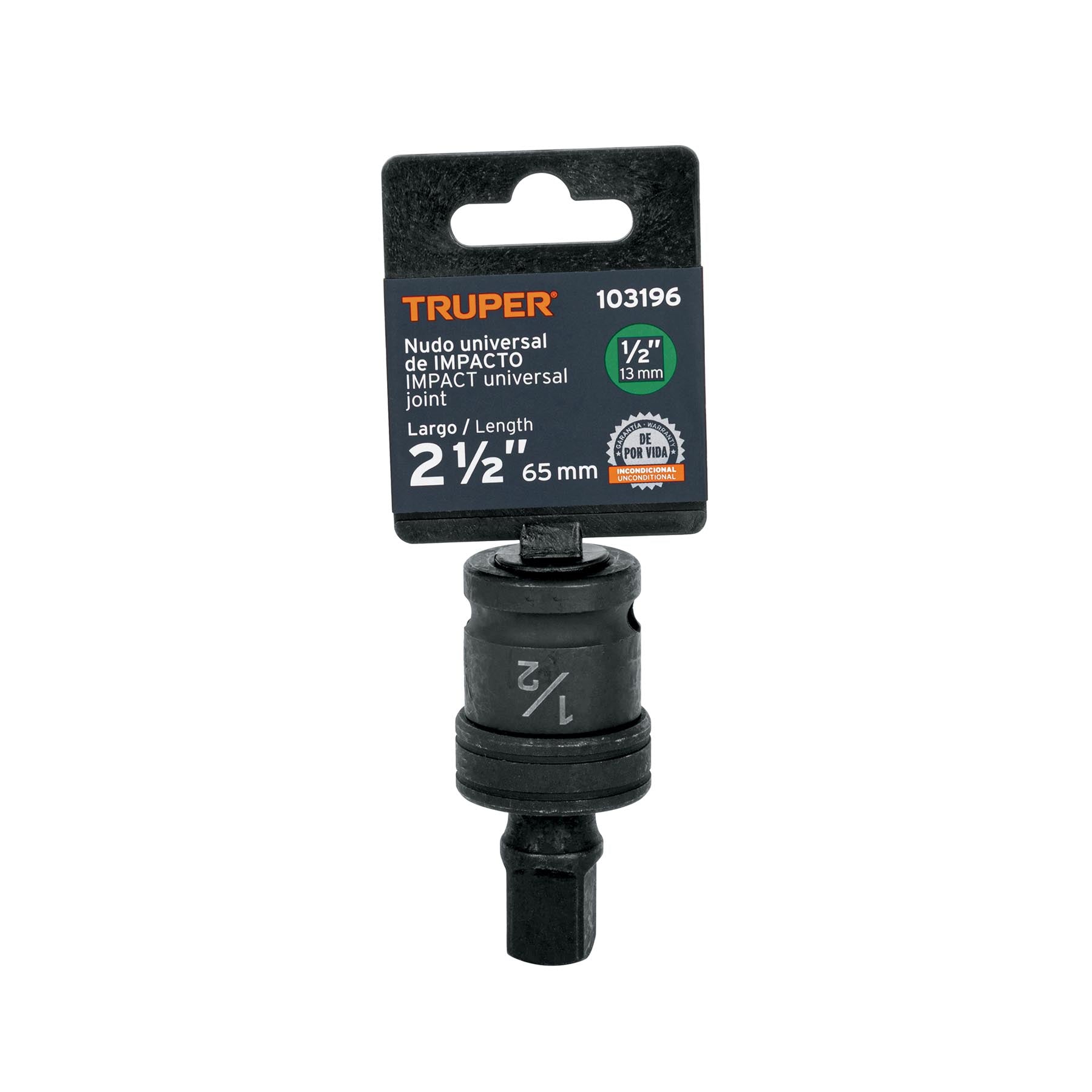 Nudo universal para dados de impacto cuadro 1/2', Truper