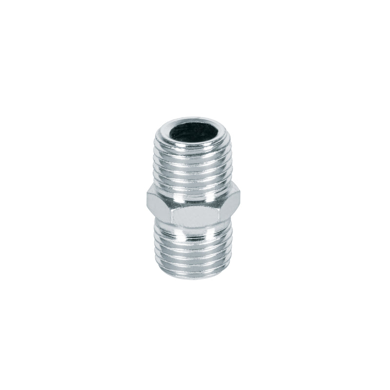 Niple acero, cuerda 1/4 NPT, Pretul