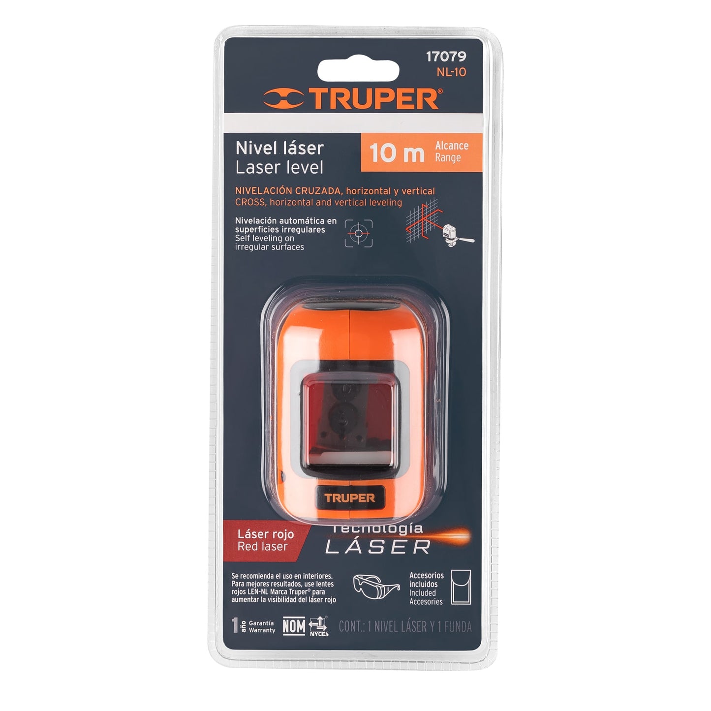 Nivel láser, 10 m
