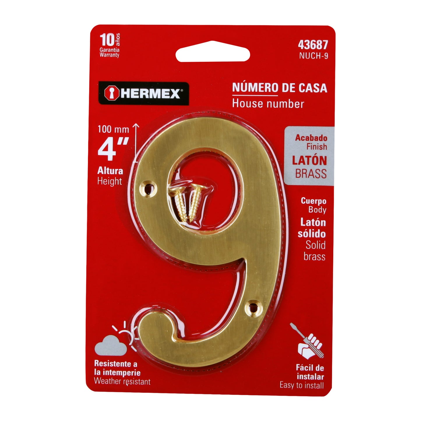 Número chico 9