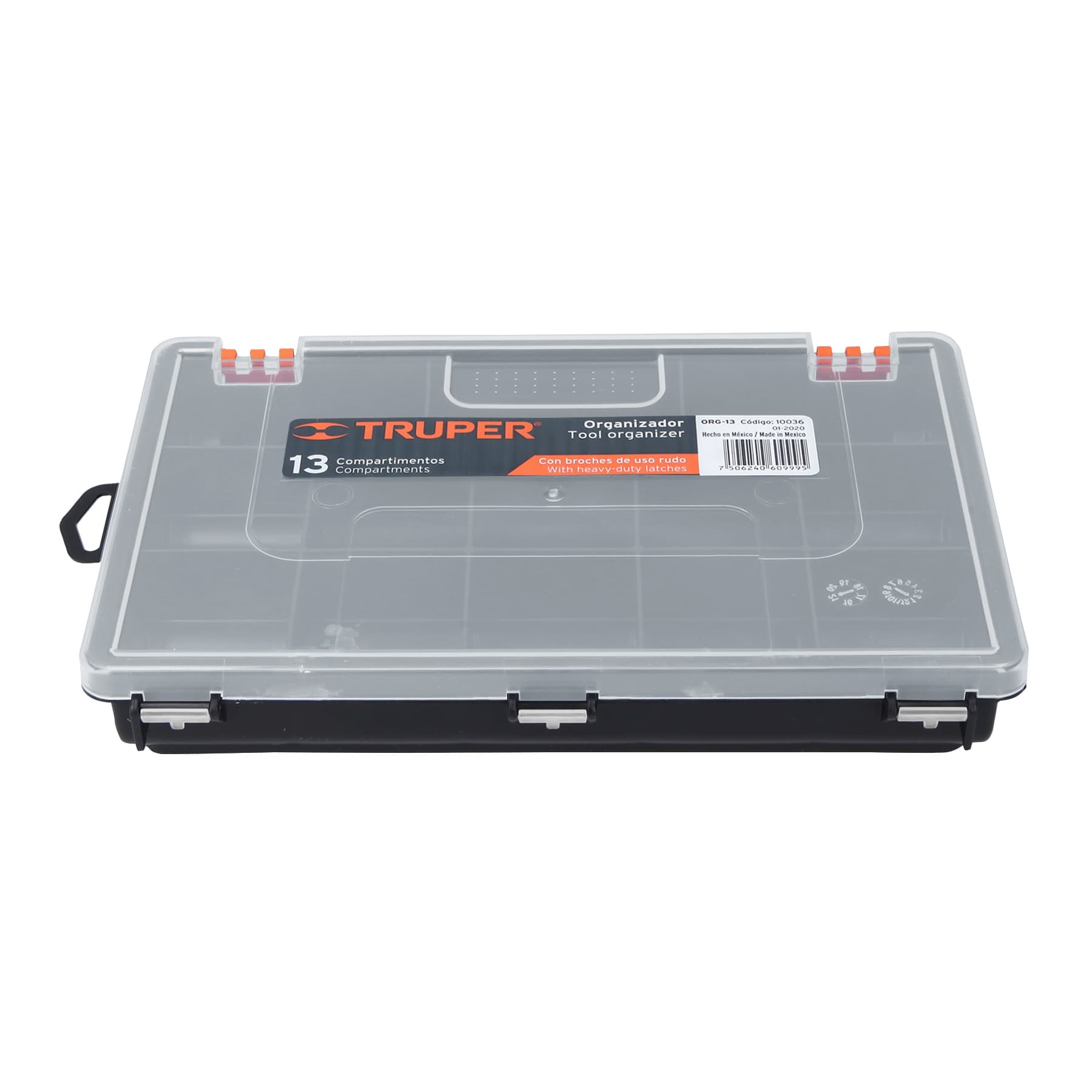 Organizador 10" con 13 compartimentos