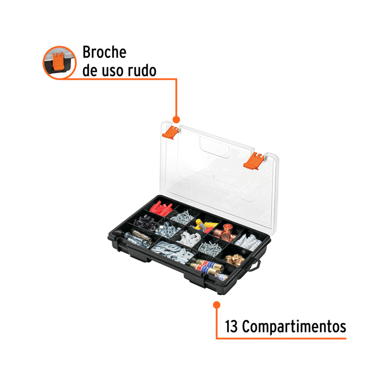 Organizador 10" con 13 compartimentos