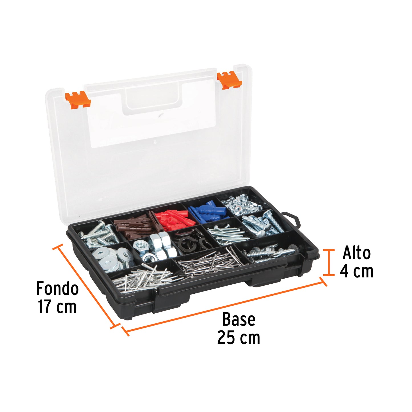 Organizador 10" con 13 compartimentos