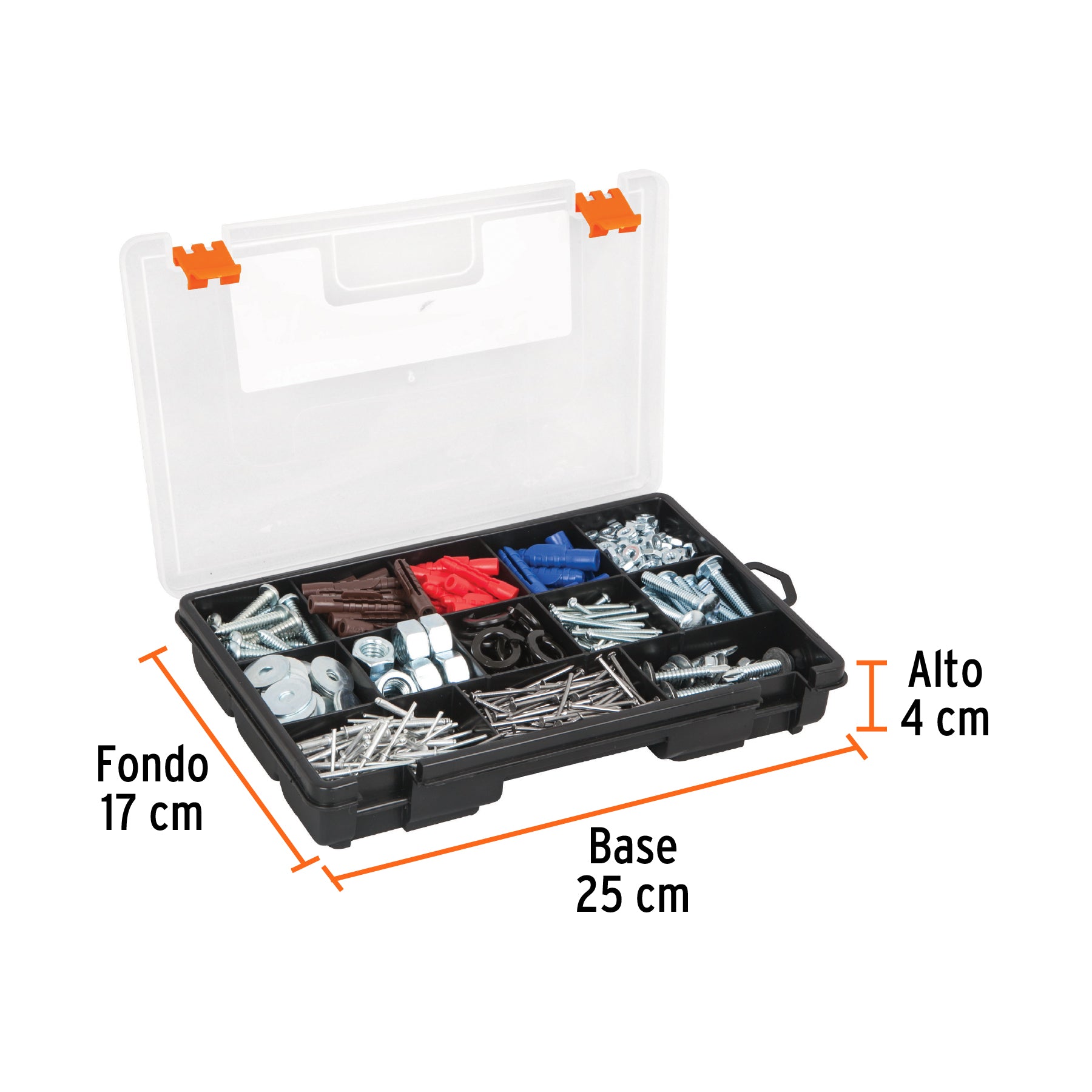 Organizador 10" con 13 compartimentos