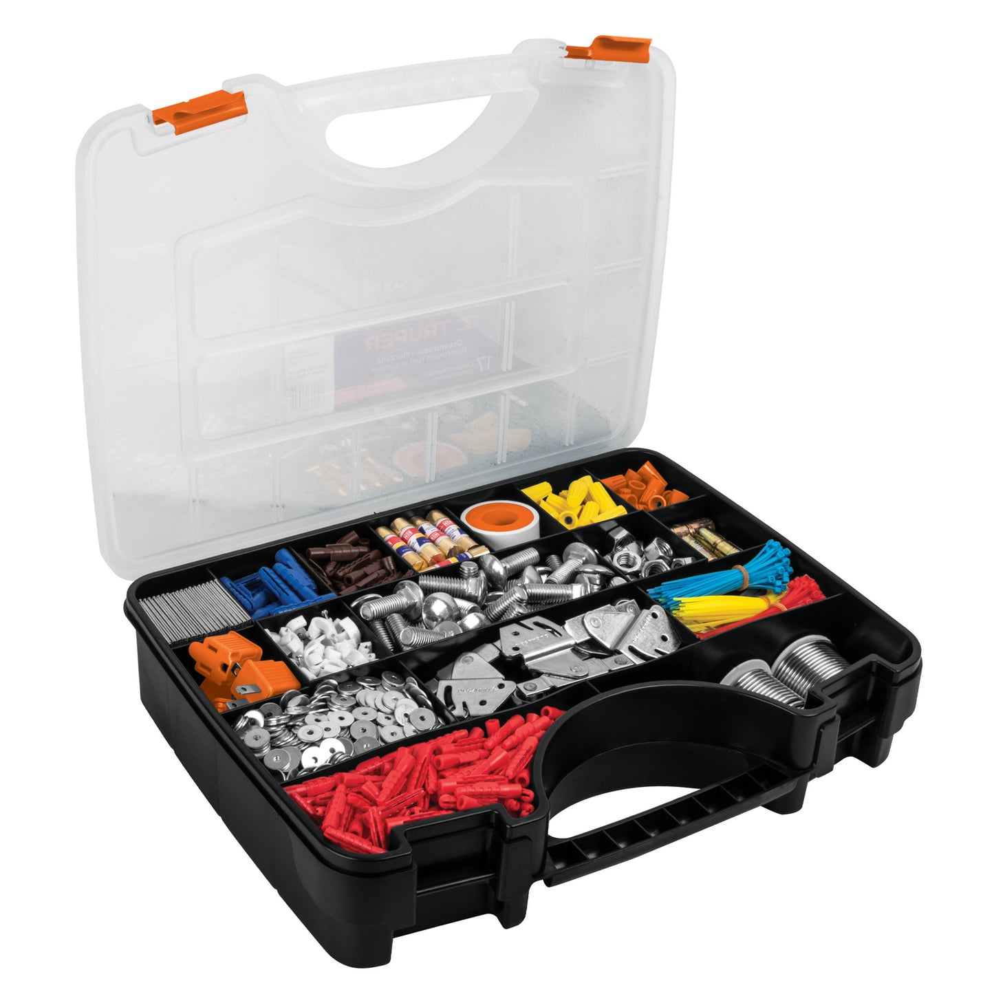 Organizador 17" reforzado con 17 compartimentos