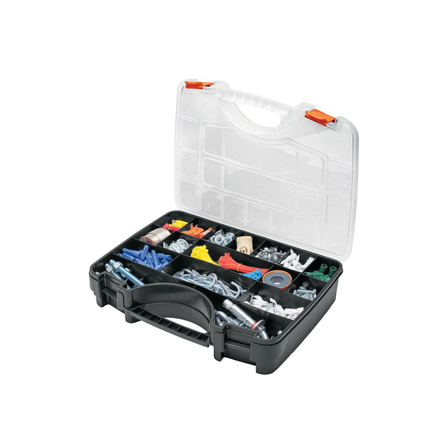 Organizador 17" reforzado con 17 compartimentos