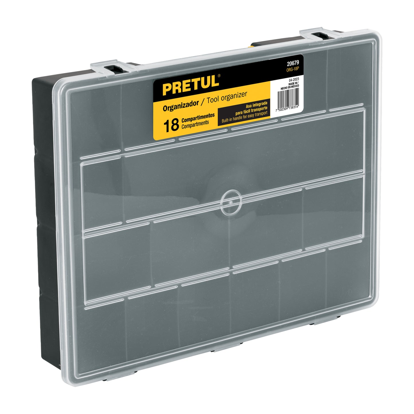 Organizador 14' con 18 compartimentos