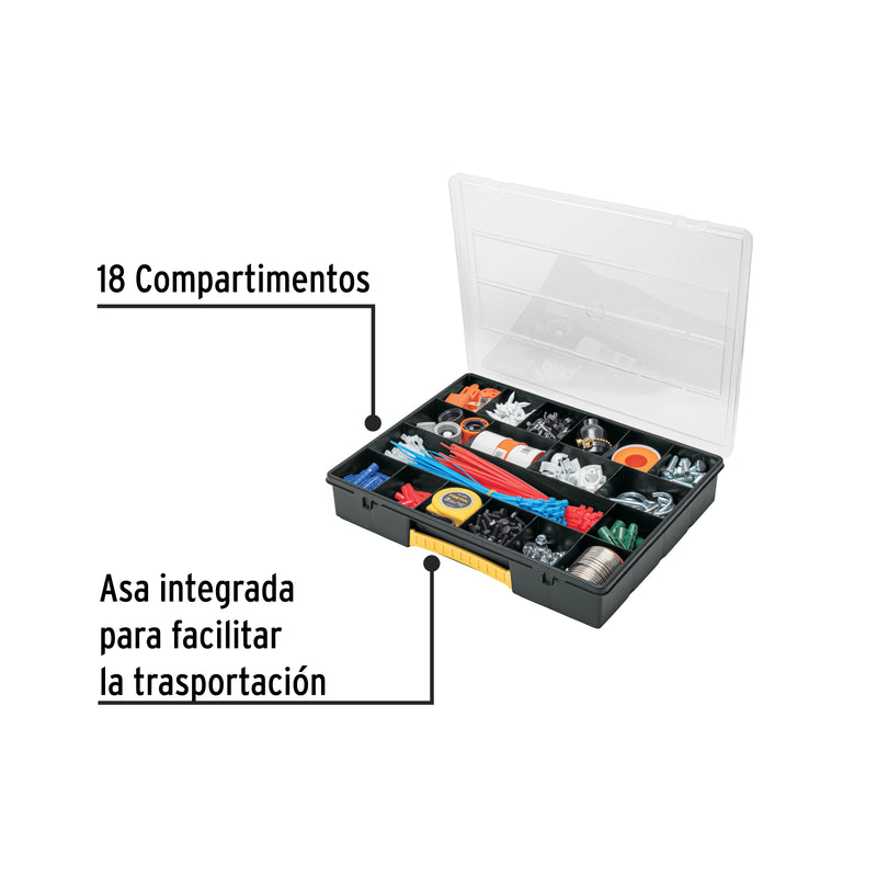 Organizador 14' con 18 compartimentos