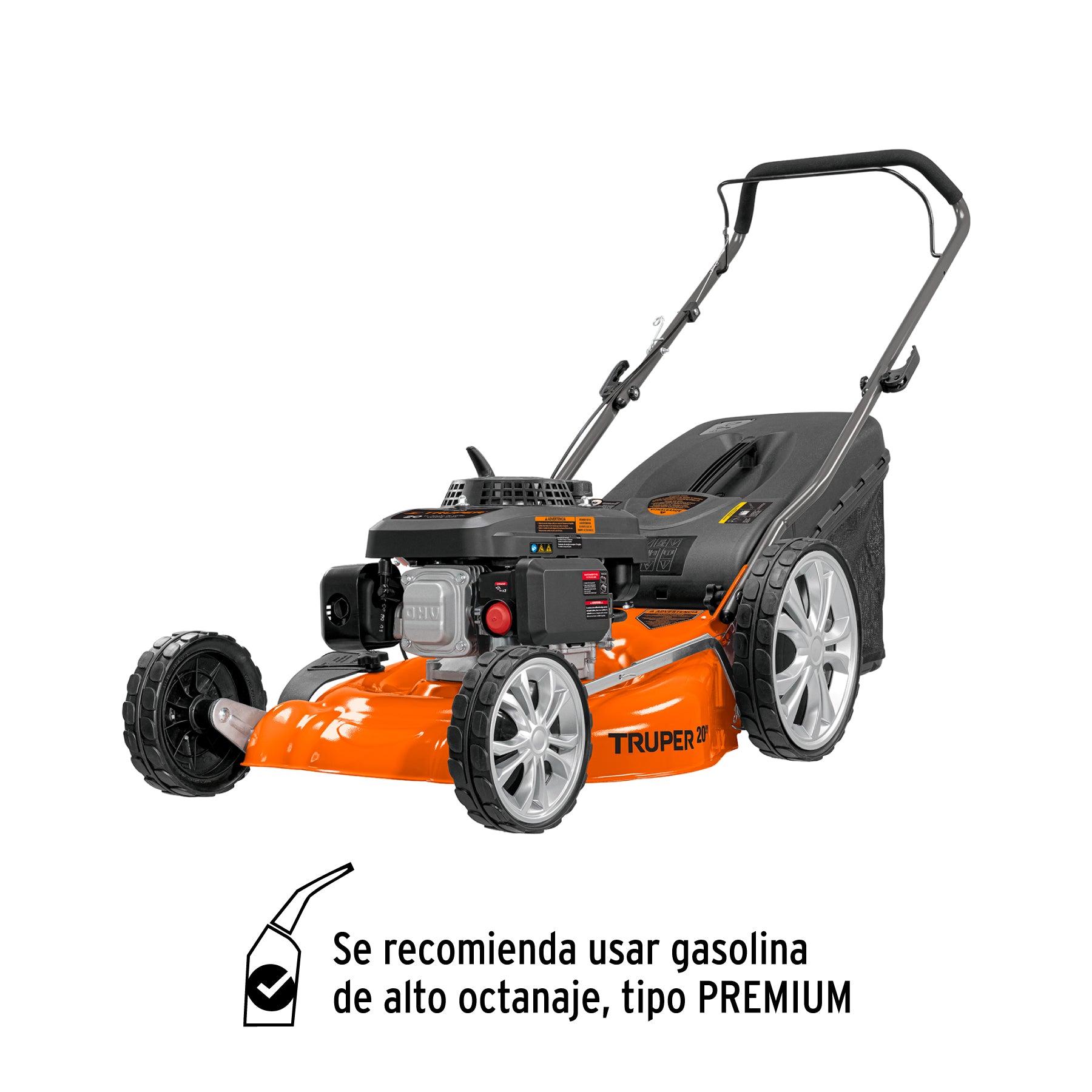 Podadoras con motor a gasolina, 5HP, de 20"