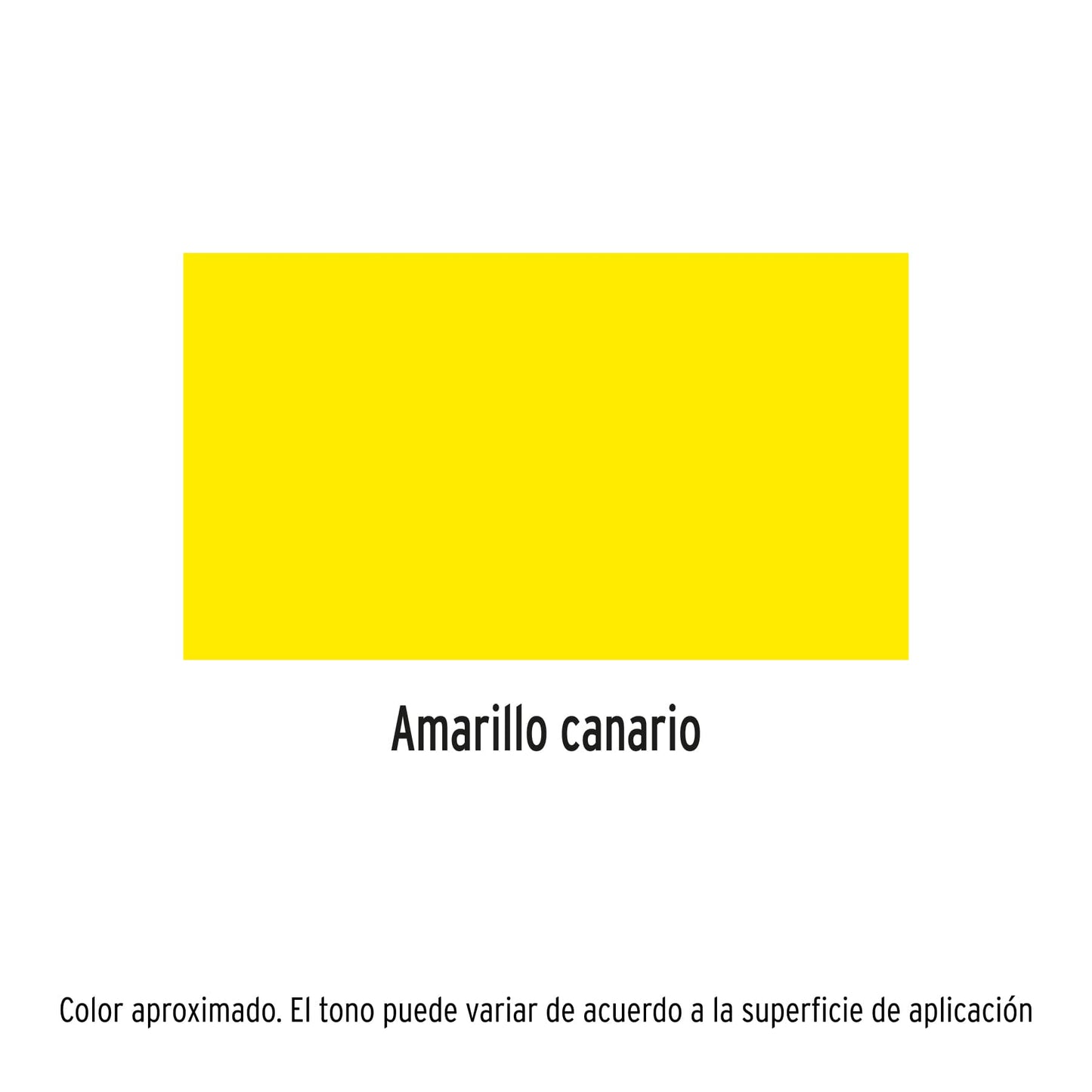 Pintura (Esmalte acrílico) aerosol, amarillo canario,Pretul