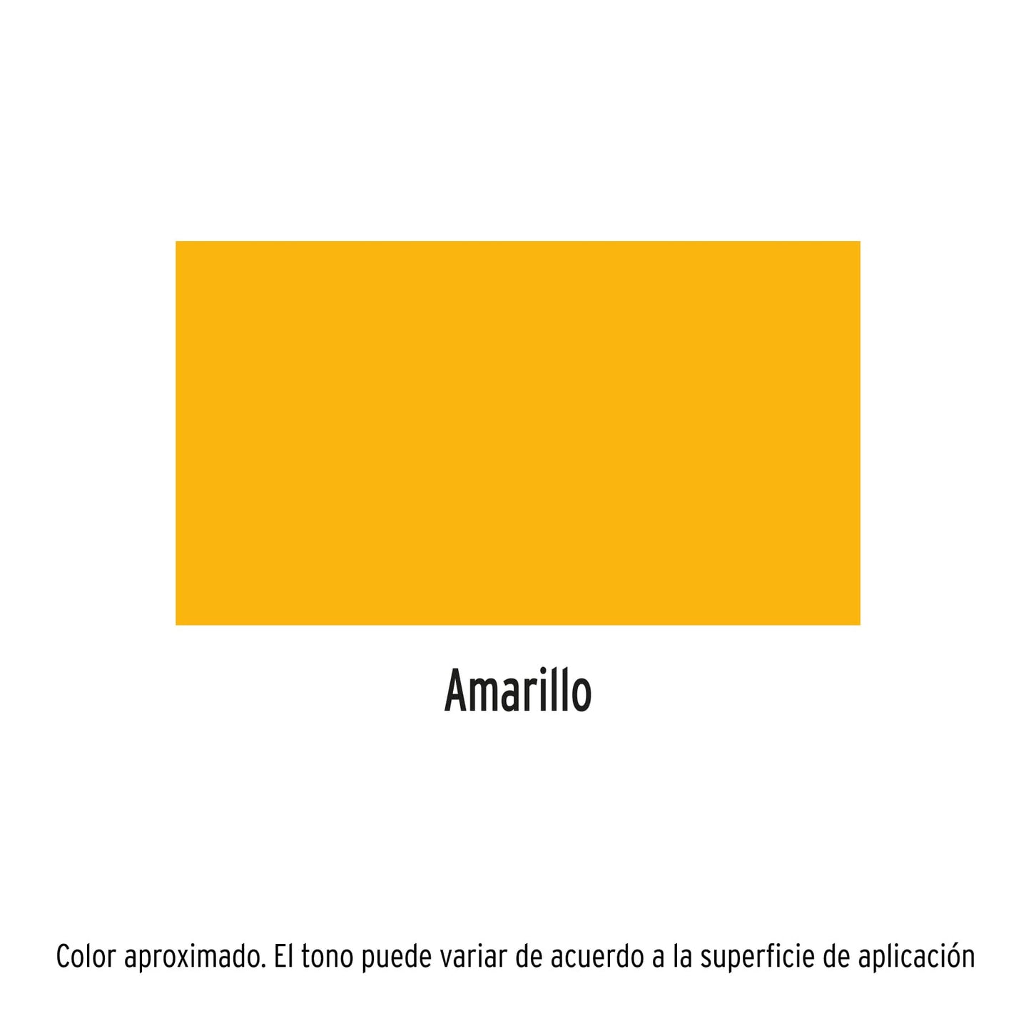 Pintura (Esmalte acrílico) en aerosol, amarillo