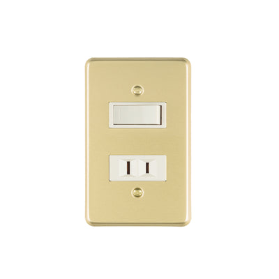Placa armada contacto e interruptor, línea Económica