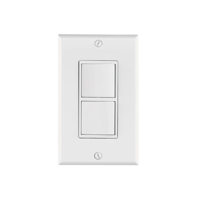 Placa armada interruptor sencillo y escalera Classic