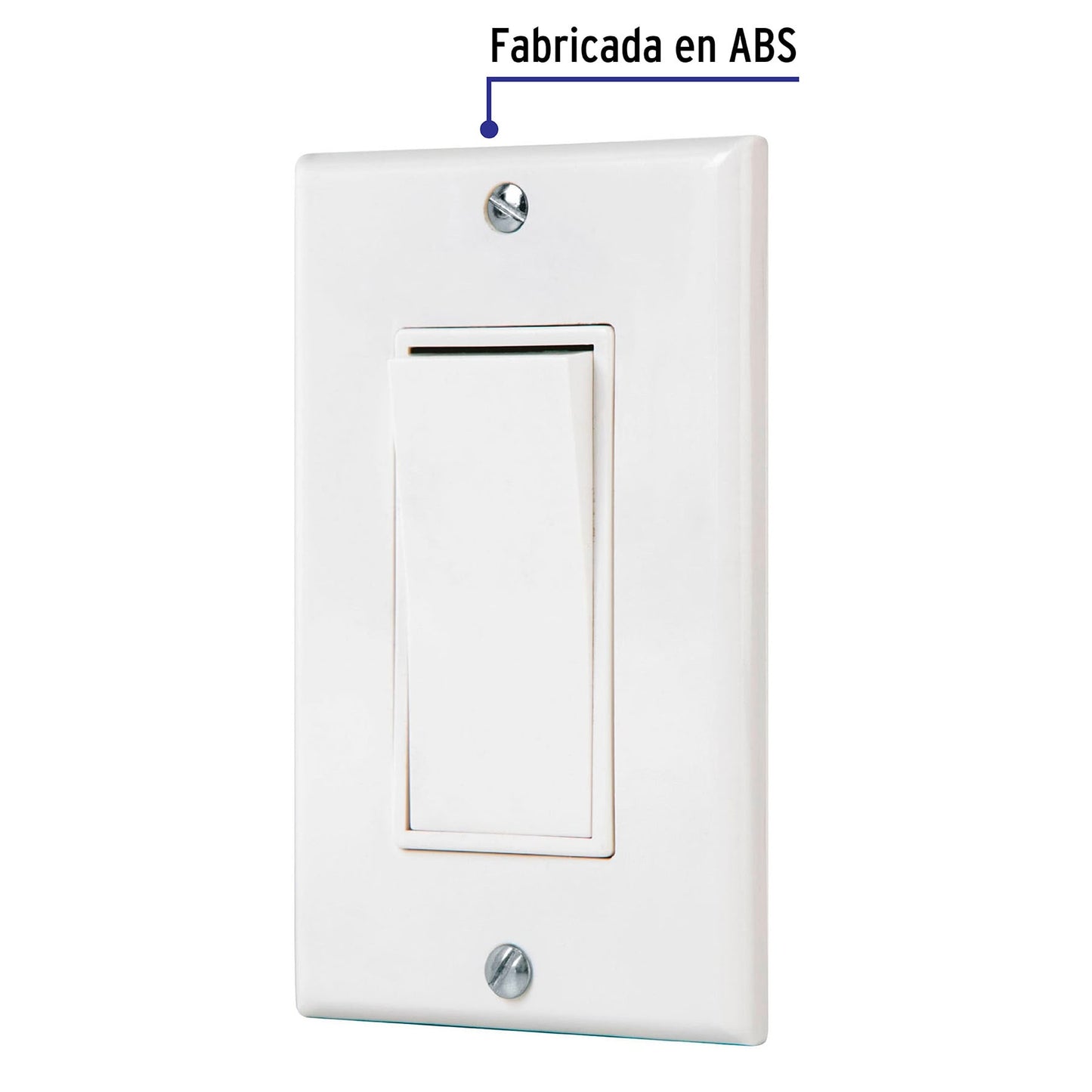 Placa armada con interruptor sencillo Classic
