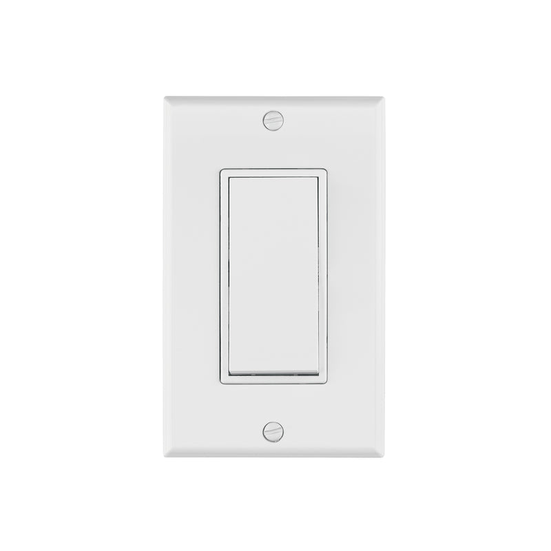 Placa armada con interruptor escalera Classic