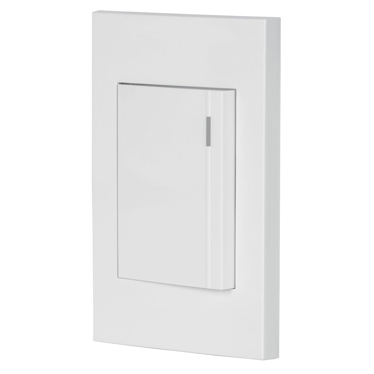 Placa armada 1 interruptor, 3 módulos, Española, blanco