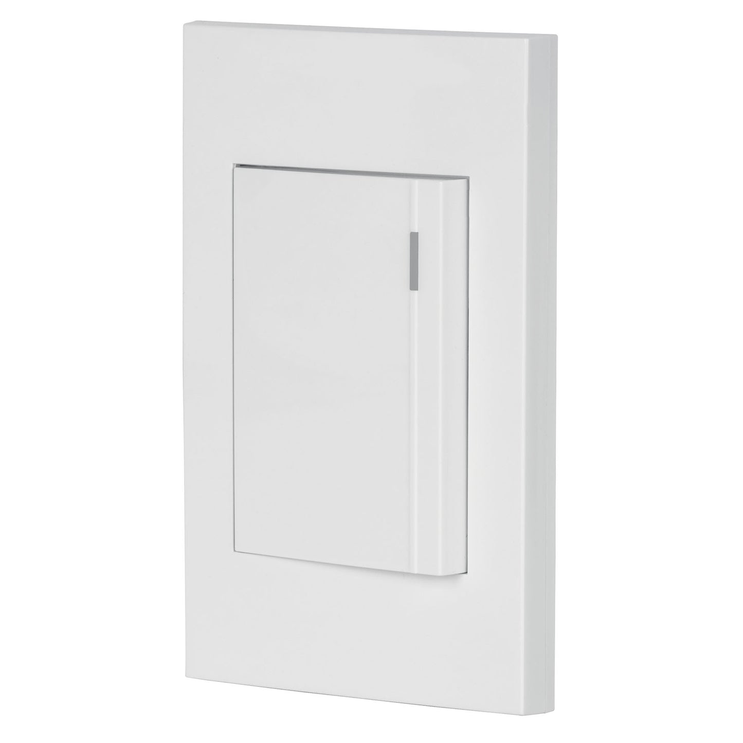 Placa armada 1 interruptor, 3 módulos, Española, blanco