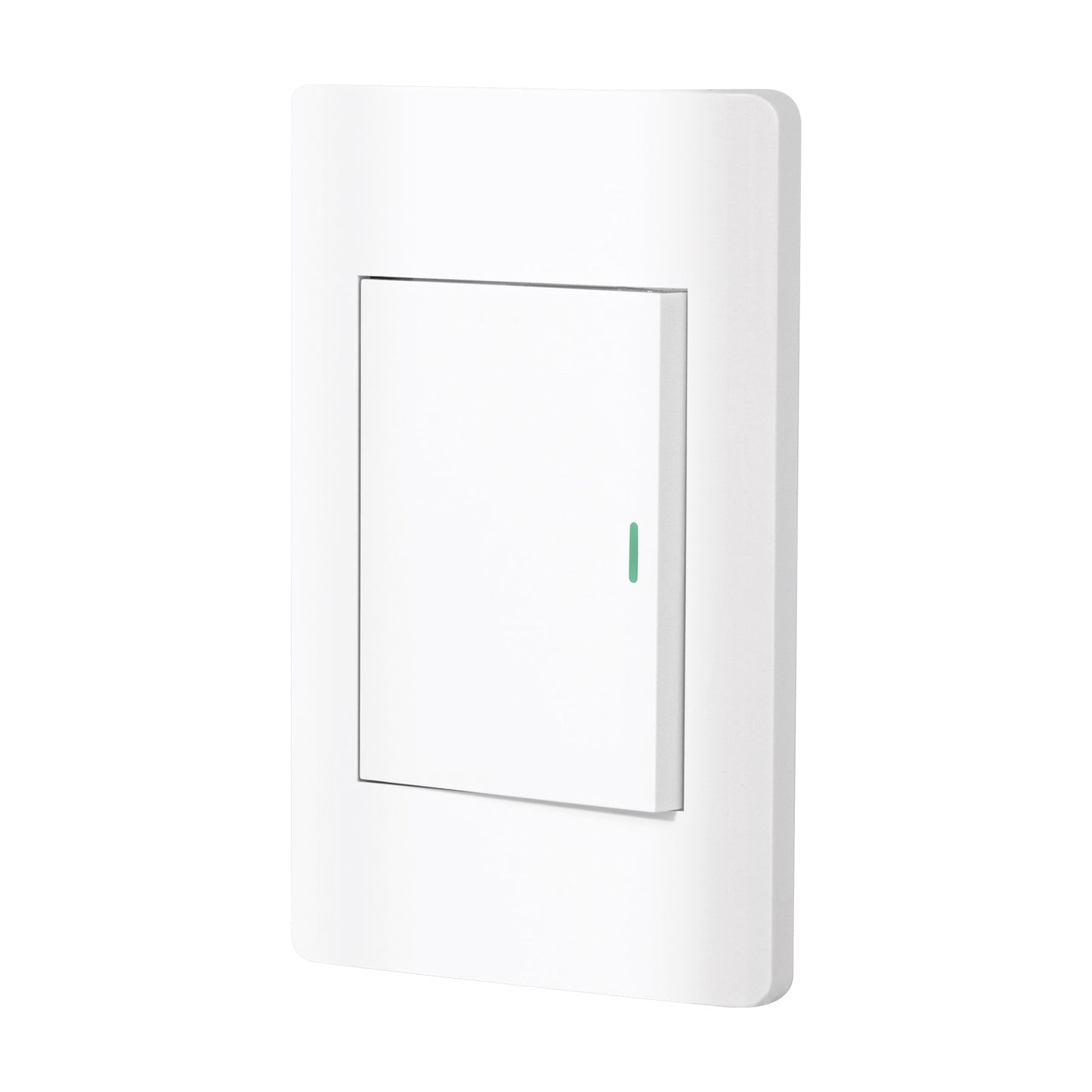 Placa armada blanca 1 interruptor 3 módulos, Lisboa, Volteck
