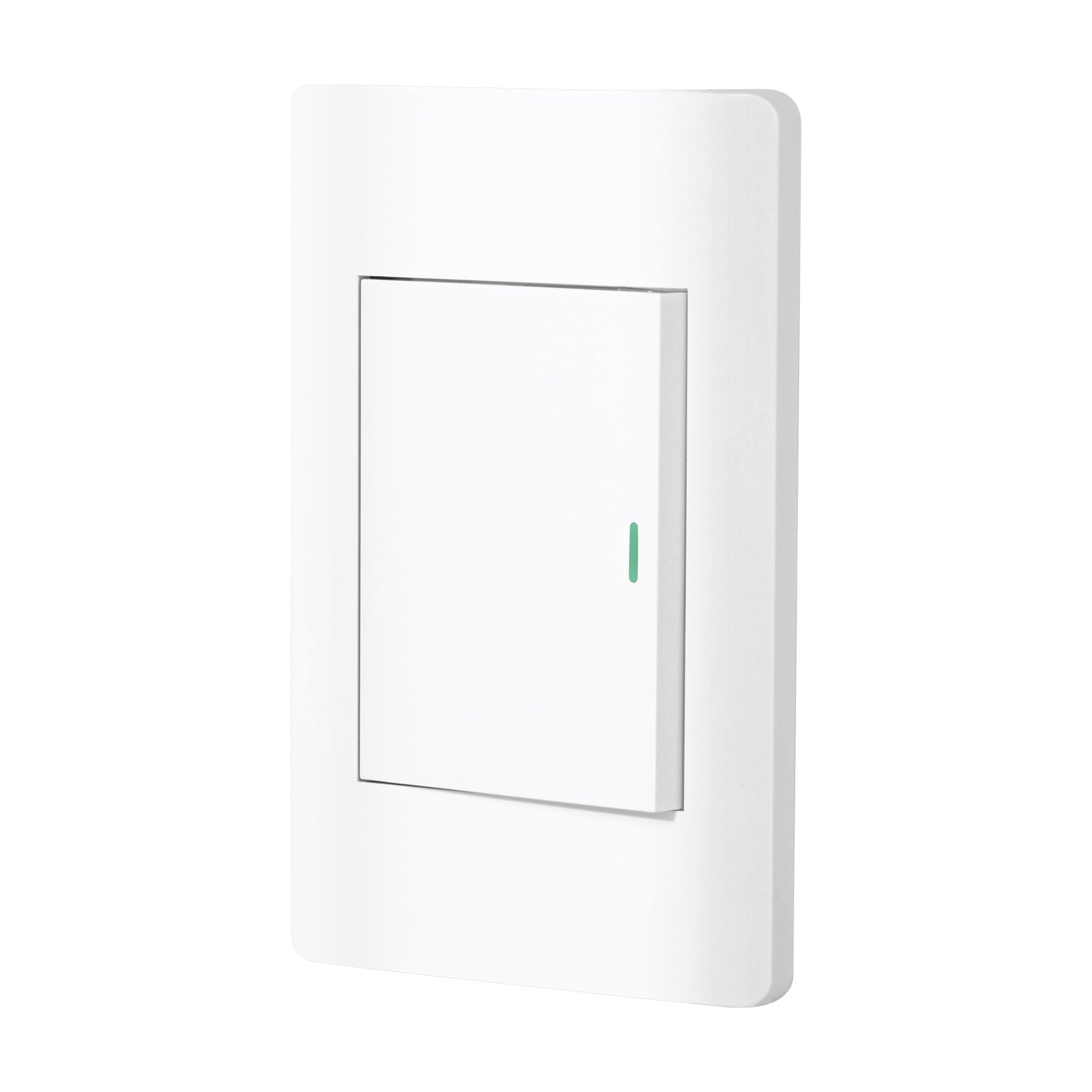 Placa armada blanca 1 interruptor 3 módulos, Lisboa, Volteck