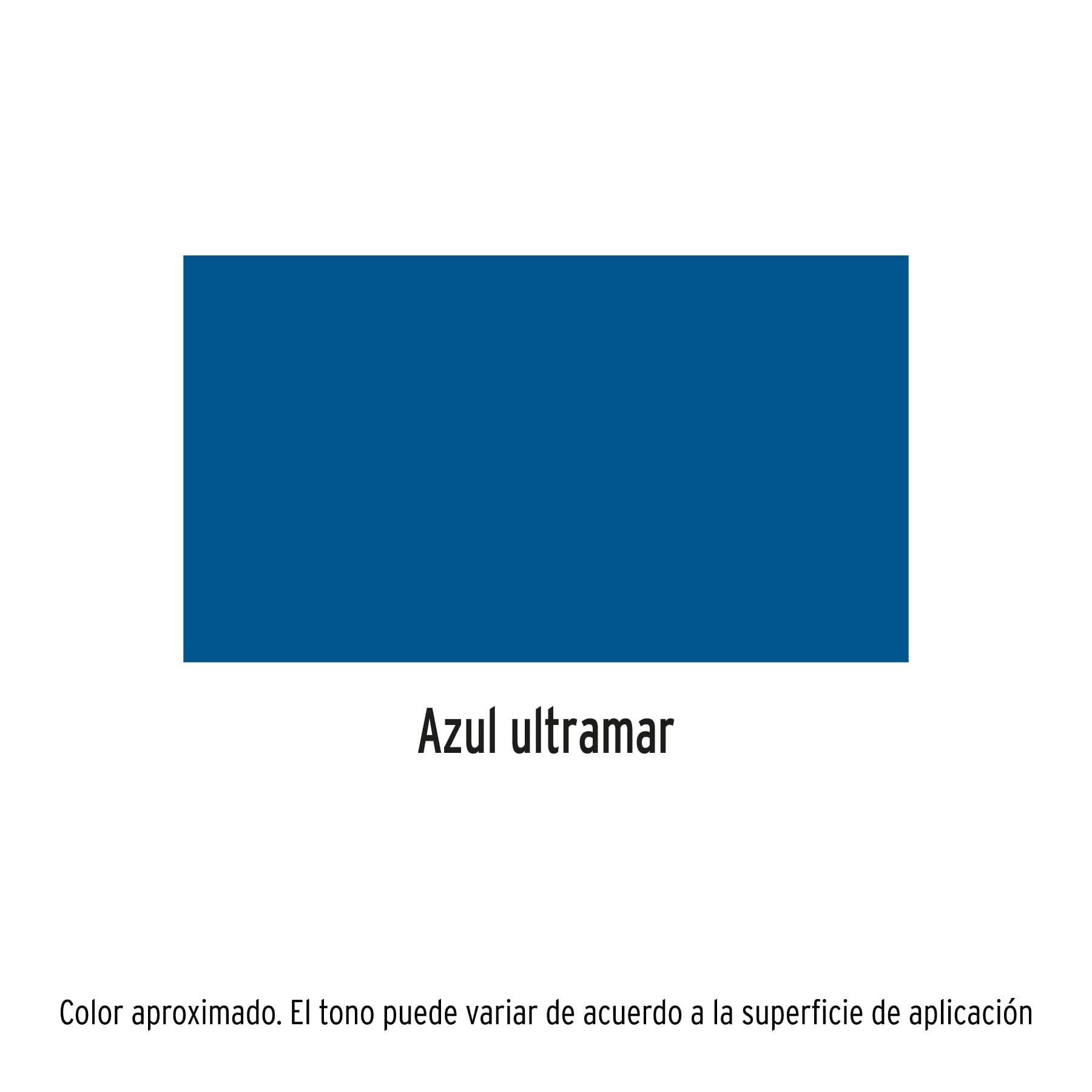 Pintura (Esmalte acrílico) en aerosol, azul ultramar, Pretul