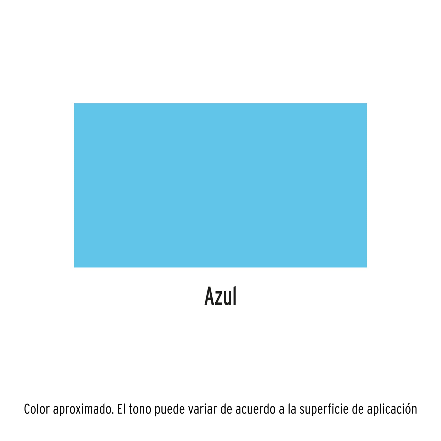 Pintura (Esmalte acrílico) en aerosol, azul