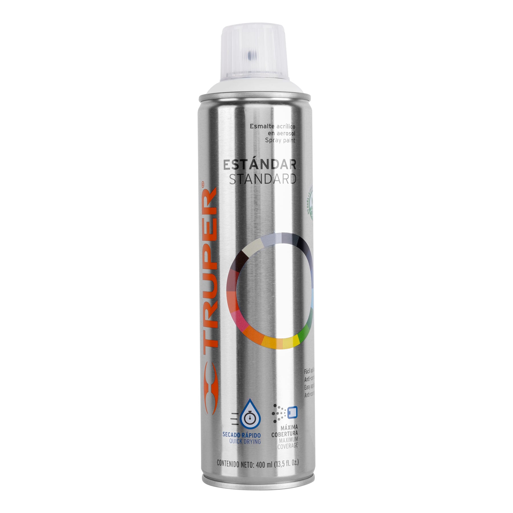 Pintura (Esmalte acrílico) en aerosol, blanco mate